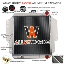 2 Rangées Radiateur Pour Suzuki 1981-04 Sierra SJ410 SJ413 Samurai 1.0 1.3 FR