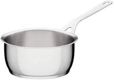 A Di Alessi, 2Qt Saucepan in 18/10 stainless steel mirror Item# AJM105/18 