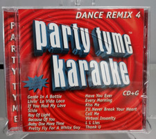 SEALED Party Tyme Karaoke Dance Remix Vol. 4 CD  G Please Read
