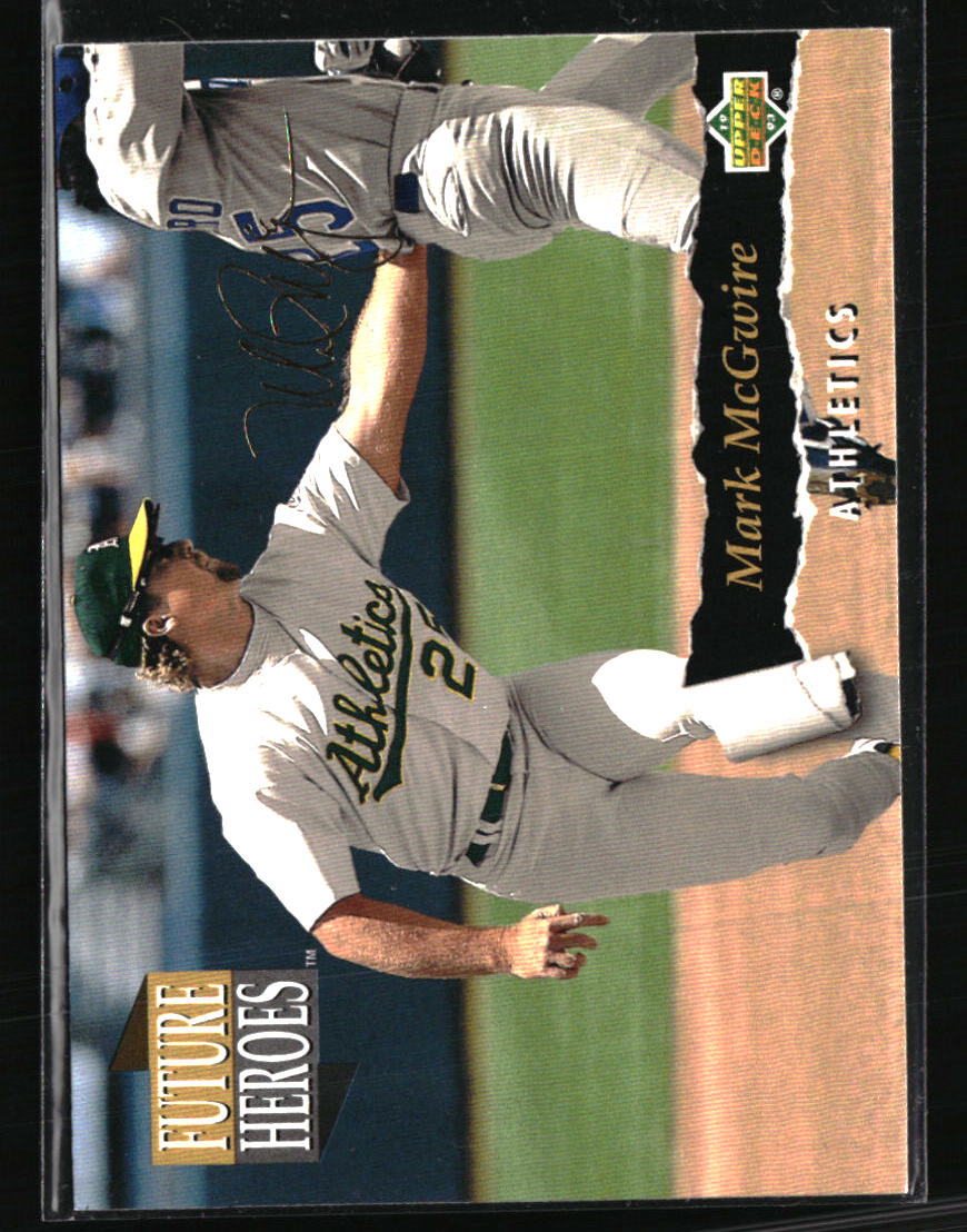 Mark McGwire 1993 Upper Deck Future Heroes #60  Baseball Card