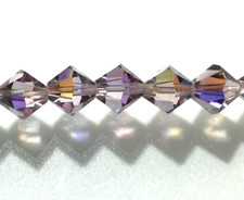 Swarovski Crystal 8mm 288 pcs Lt. Amethyst AB 5301 LARGE FP 