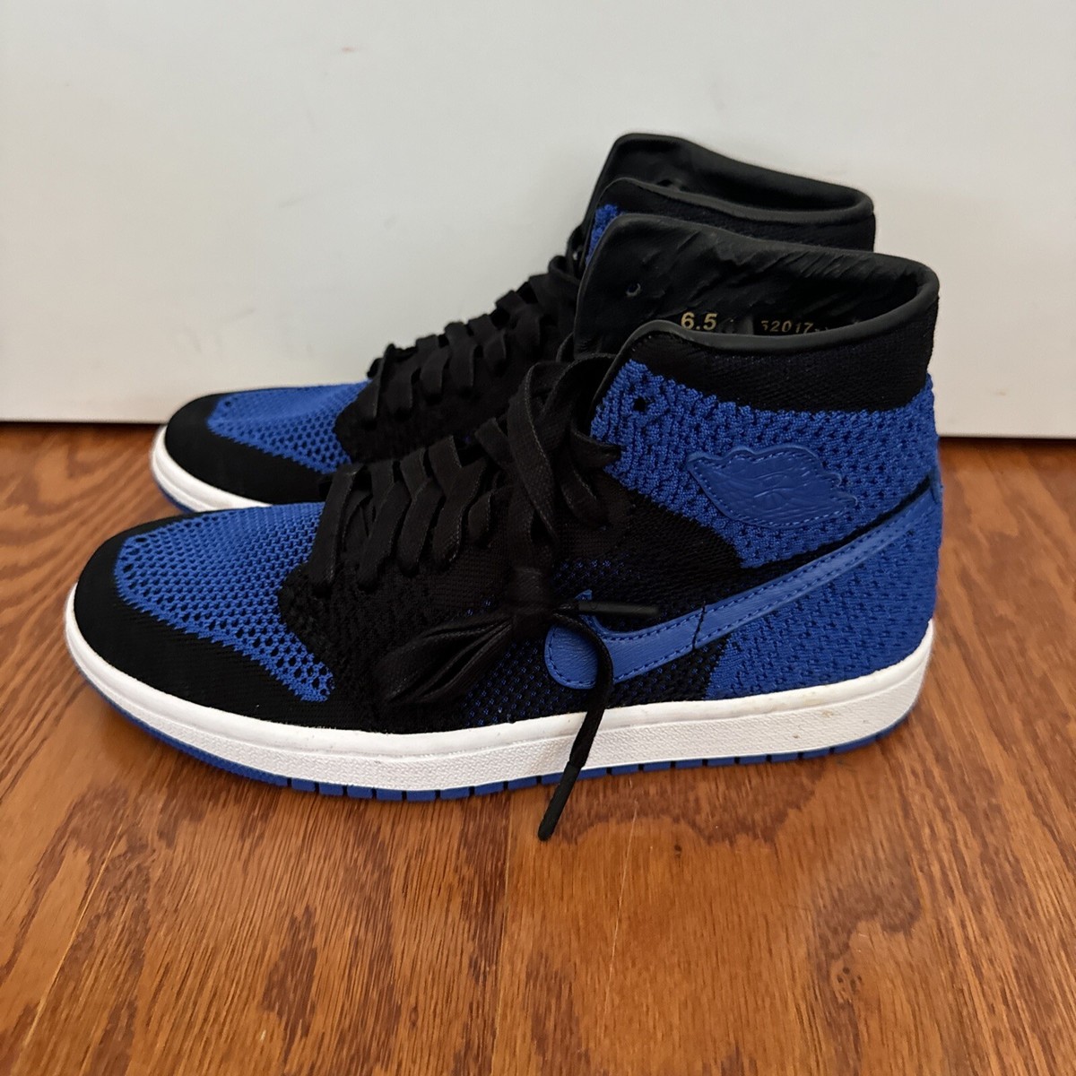 NIKE AIR JORDAN 1 RETRO HI FLYKNIT シャドウ Buy Air Jordan 1 Retro High OG Flyknit 'Shadow' - 919704 003