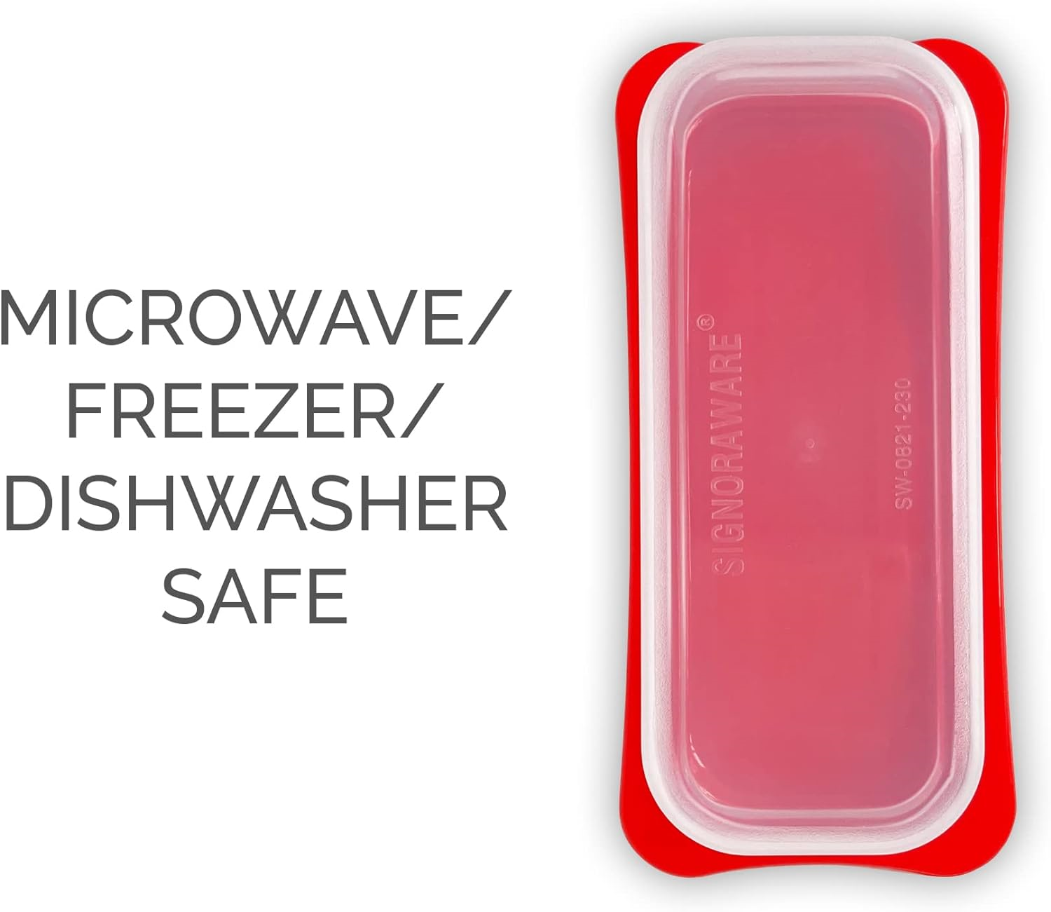 Signoraware Butter Dish with Lid Butter Keeper Container with Clear