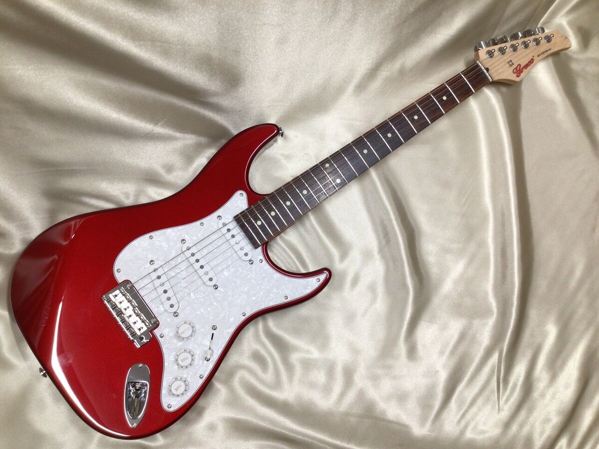 Greco WS-ADV-G MRD ST type Red Made in Japan Electric Guitar Greco WS-ADV-G MRD ST type Red Made in Japan Electric Guitar