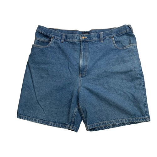 Harbor Bay Mens Classic Blue Jean Shorts Size 48 Big And Tall Denim Relaxed - Picture 11 of 11
