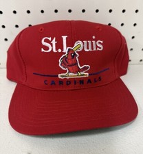 Vintage St. Louis Cardinals Twins Enterprise Slugger Bird SnapBack MLB Hat Cap