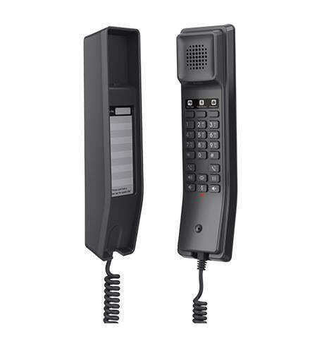 Grandstream GS-GHP611 schwarz kompakt Hoteltelefon 2 SIP Profile 2 Leitungen - Bild 3 von 6