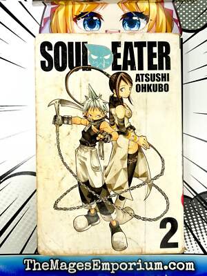 Soul Eater Vol 2 Ex Library Used English Manga Graphic Novel Comic