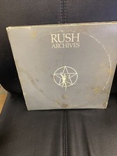 RUSH Archives 3-LP Gatefold Vinyl 1987 US 1st Press Rare Geddy Lee Alex Lifeson