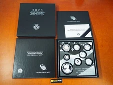 2020 S PROOF SILVER EAGLE LIMITED EDITION PROOF SET 20RC IN OGP