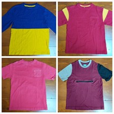 Lot of 4 Shirts, Wonder Nation 2 , 365 Kids, Cat Jack, Size Small 6-7