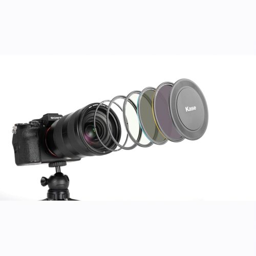 Kase Wolverine Revolution 52mm Entry Filter Kit Magnetic CPL ND8 ND64 Lens Cap - Picture 2 of 6