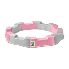 PAFEN Sandkasten Kunststoff Ø 160 Sandbox Rund Sandkiste Outdoor Grau/Pink