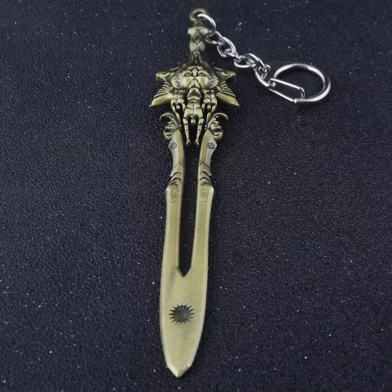 1/6 God of War SWORD Kratos Blade of Olympus LEVIATHAN full metal keychain