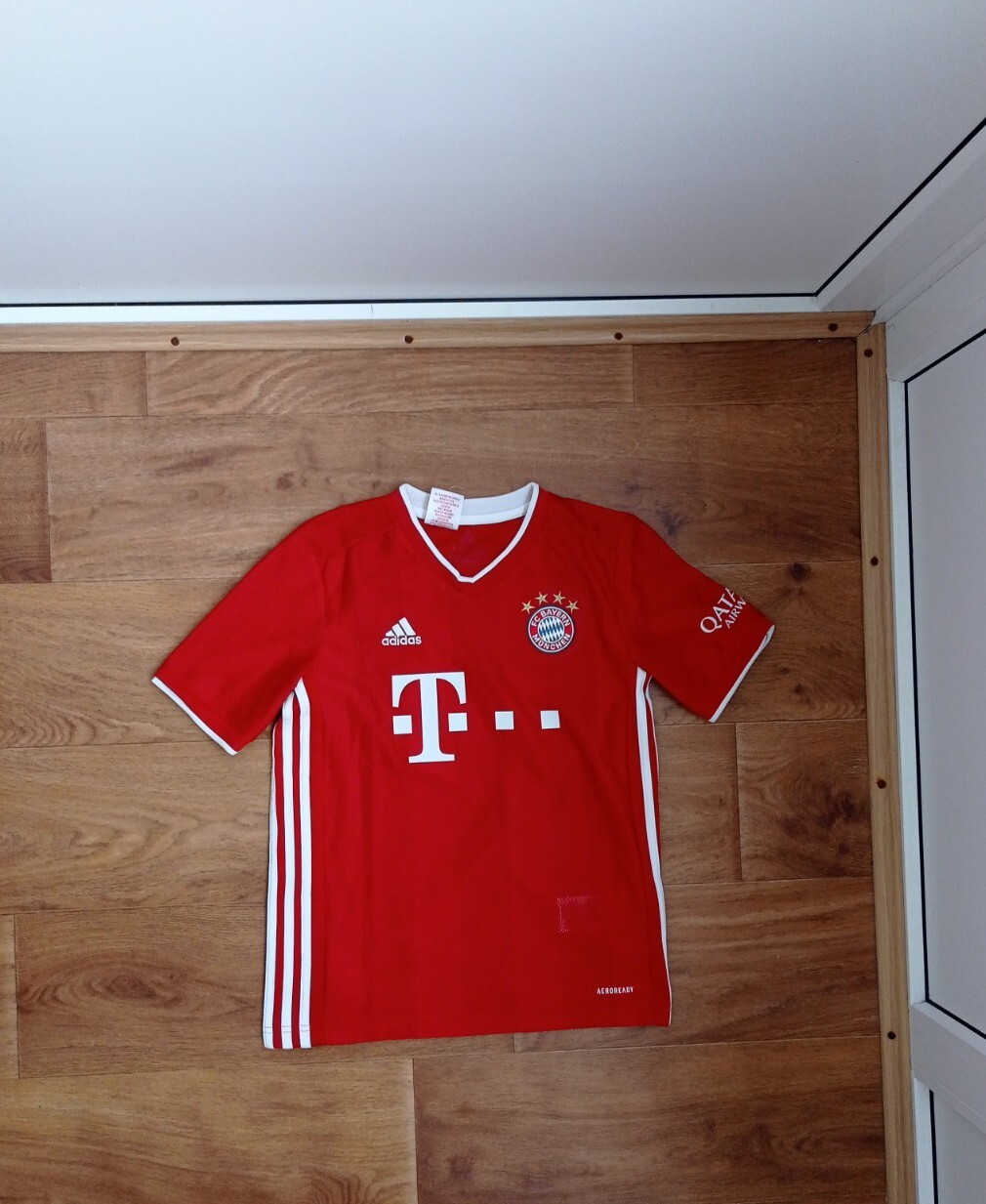  BAYERN MUNICH JERSEY 2020-2021 SHIRT ADIDAS FOOTBALL SOCCER JERSEY Youth M 152