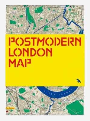 Postmodern London Map: Guide to Postmodernist Architecture in London (Blue Crow