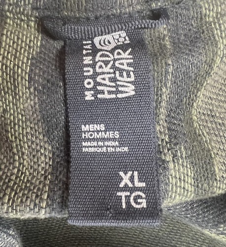 Camicia Mountain Hardwear Granite Peak Camp manica lunga flanella verde uomo XL - Foto 3 di 8