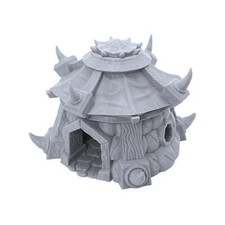 Orc Cottage by Makers Anvil, 3D Printed Tabletop RPG Scenery Wargame Terrain