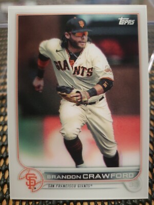 2022 Topps On Demand 3D #117 Brandon Crawford - San Francisco Giants 
