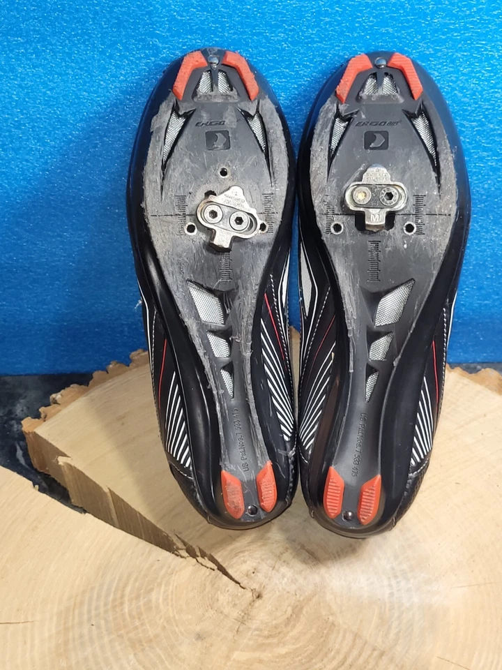 Garneau Para hombres EE. UU. 8.5 LG HRS-80 Ergo Ventilador de Aire 2 Zapatos de Bicicleta Negro. OBO Foto 4 de 4