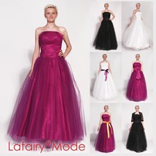 Ballkleid Brautkleid Abendkleid mehr Farben Größen 34-62 Tüllrock Lafairy 