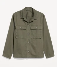 WWII U.S. Army HBT Fatigue Field Shirt Reproduction Dark Shade Herringbone Twill