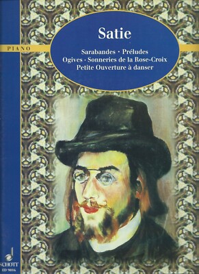 Erik Satie Klavierwerke Band 2 (Piano Works Vol. 2) - Schott ED 9016 (RARE)