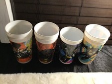 Batman / Catwoman McDonald's Collector Cups Lot of 7 cups