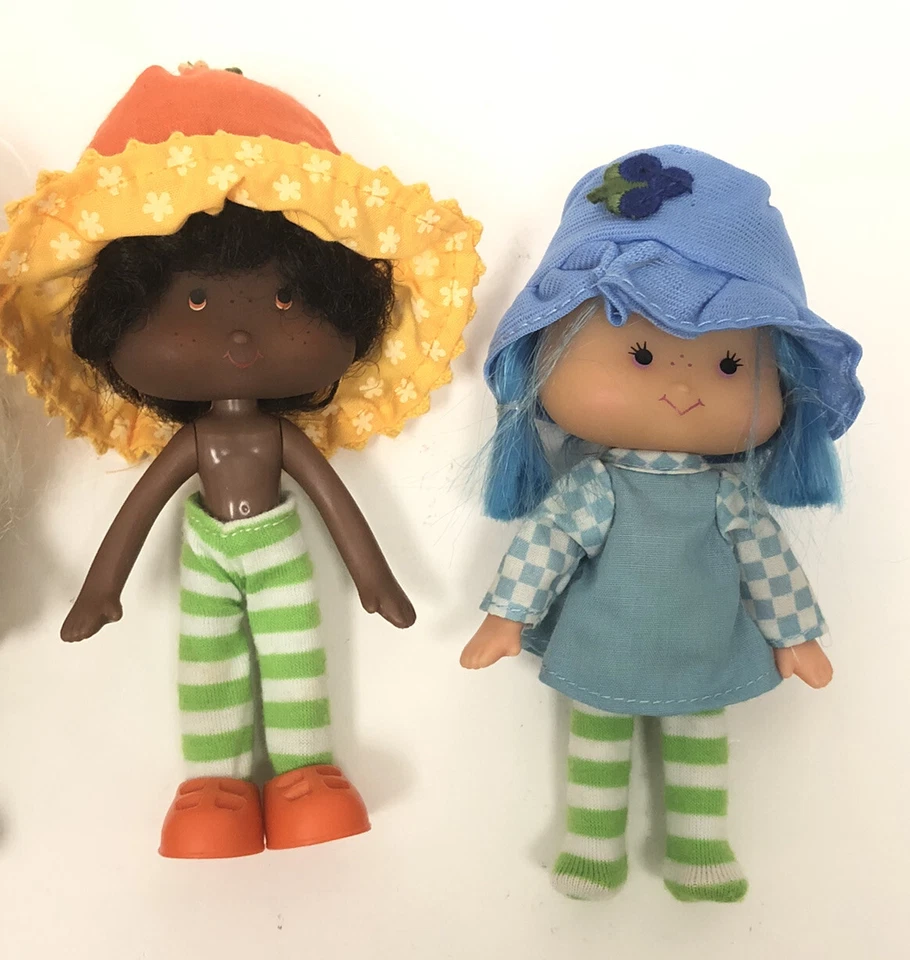 Strawberry Shortcake 30 Aniversario Set 4 Muñecas Originales Estilo Vintage Foto 2 de 4