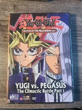 Yu-Gi-Oh Match of the Millennium DVD Part 1 Yugi vs Pegasus COMPLETE