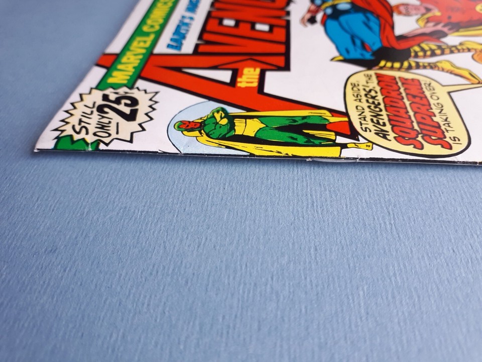 AVENGERS 148 Squadron Supreme KIRBY Cover HIGH GRADE VF+ to VFN