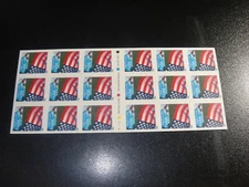 USA 2000 Sc#3495a 34c Flag over Farm Booklet of 18 Stamp MNH XF
