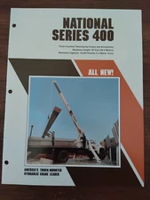 National Crane Truck Mounted Crane Series 400 Sales Brochure
