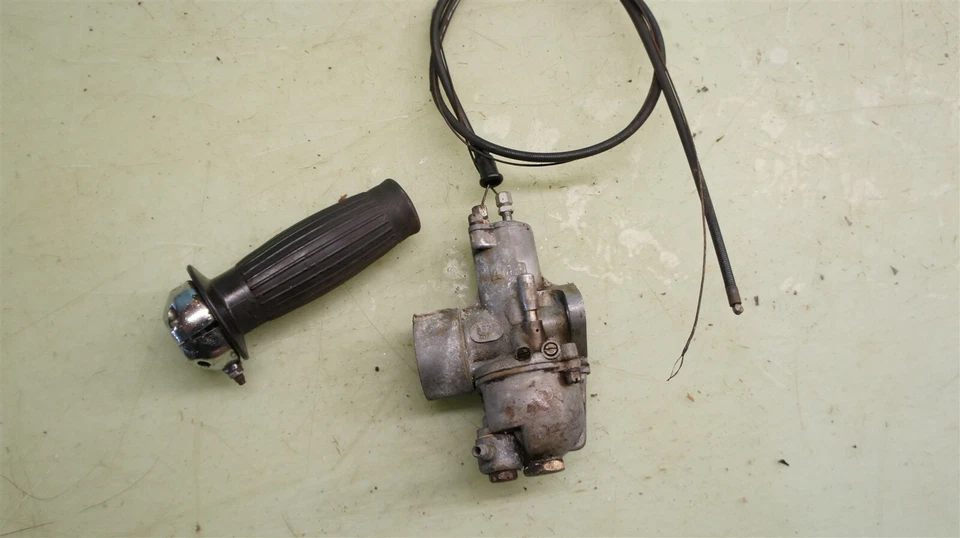 1973 DUCATI DM250 DM 250 СКРЕМБЛЕР SCR СКОС ОДИНОЧНЫЙ *2578 КАРБЮРАТОР - Изображение 4 из 4