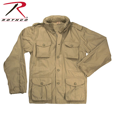 Rothco Vintage Lightweight M-65 Jacket Tactical Coat Cotton M65