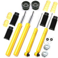 4 TA Technix Sport-StoßDäMpfer Vorne Hinten + Domlager + Staubkappen VW Polo 86C