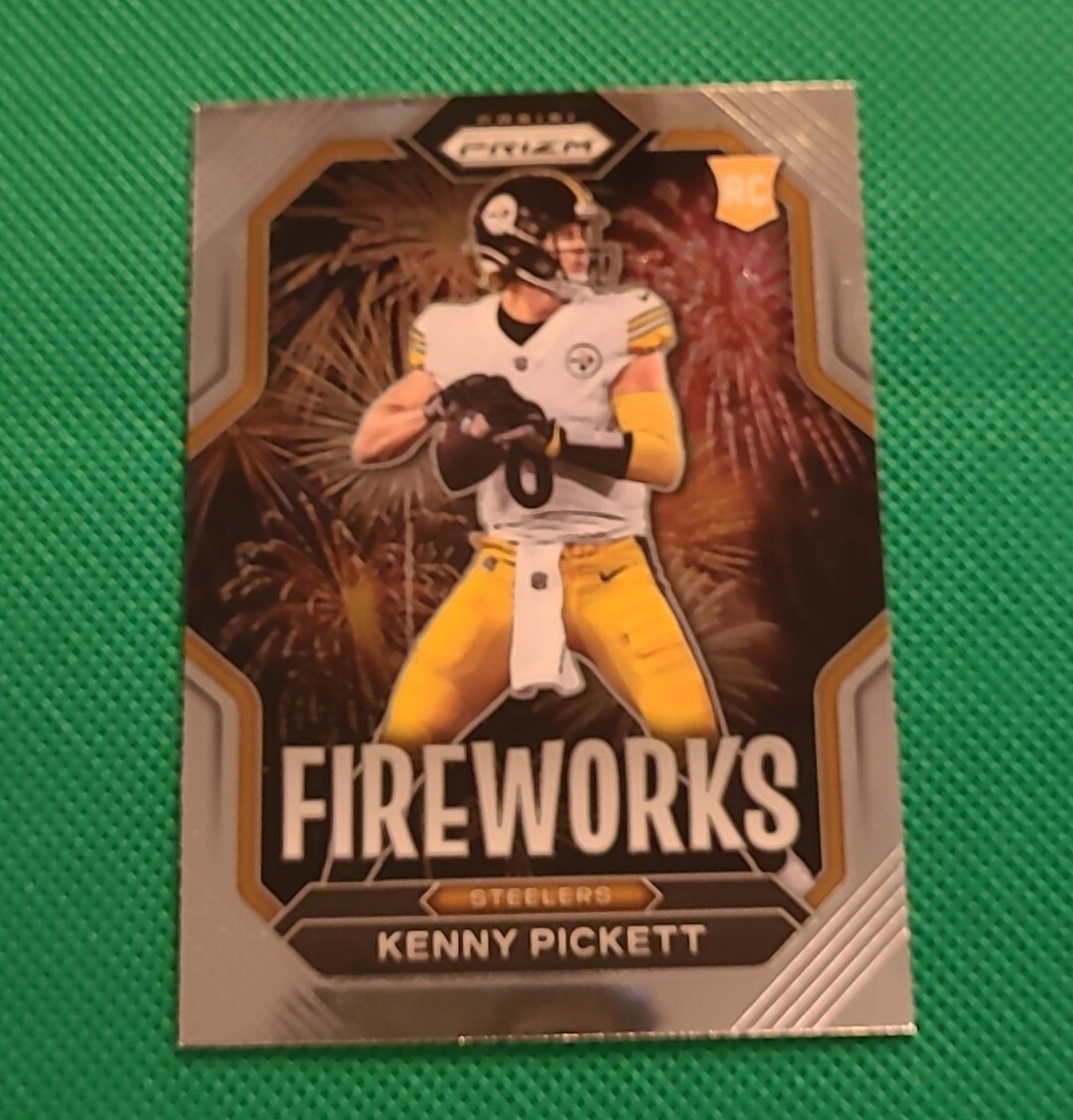 2022 Panini Prizm Kenny Pickett Fireworks F19 🏈🏈ROOKIE CARD eBay