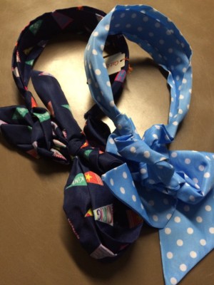Cat & Jack Girls Baby 3+ Headbands Navy And Light Blue Mixed Lot Of 10 New