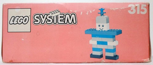 LEGO 1992 BASIC BRICK SET # 315 MISP EUROPEAN NEW - Picture 6 of 10