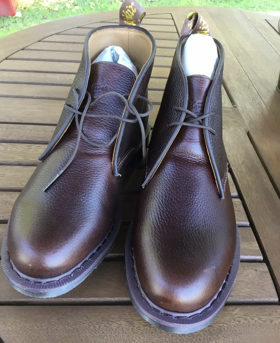 Dr. Marten Sawyer boots mens Sz 10 Brown Leather