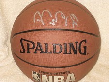 Danny Granger Signed Basketball Indiana Pacers Clippers COA