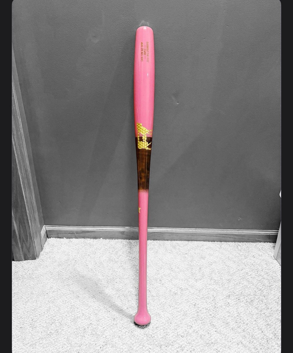 Torpedo Maple Wood Baseball Bat 33.5in 30.2oz. Pink / Pine Tar