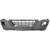 FrontstoßStange FüR VW Crafter Von 2006 Schwarz LöCher Nebelscheinwerfer