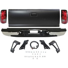 Tailgate Kit For 2004-2006 Chevrolet Silverado 1500 Silverado 2500 Primed Steel