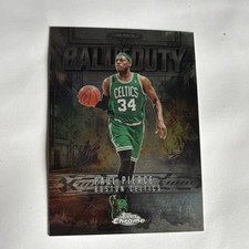 2025 Topps Chrome Paul Pierce Boston Celtics Ball of Duty Insert BD-19