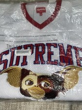 2022 Supreme Gremlins Gizmo Hockey Jersey White Sz XL DSM NWT Rare