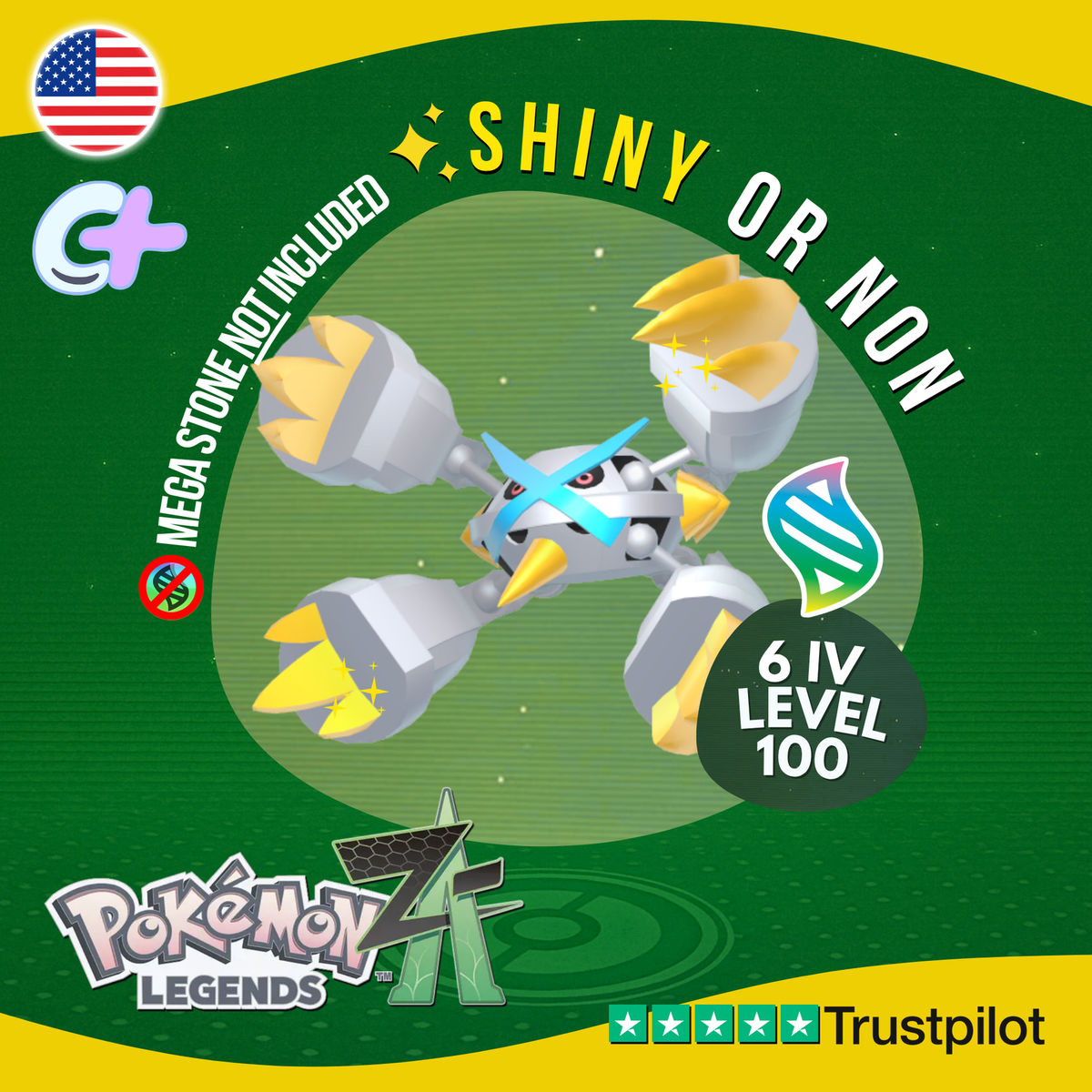 how to make a shiny pokemon card Pokemon TCG Mega Evolution Elite Training Box (Gardevoir) – Maziply Toys main image 1