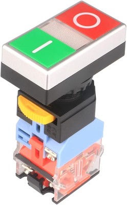 Guuzi La38-11d/rg 22mm 10a 220v 1 N/o Schalter, Start/stop, gelb