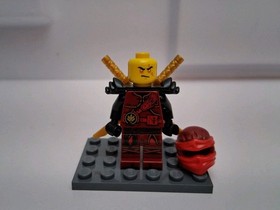 LEGO&reg; Ninjago Hands of Time Kai Minifigure Fire Ninja Armor 70627 891729 njo0277