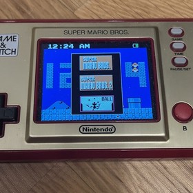Nintendo Game and Watch: Super Mario Bros Handheld Console Brand New - Opened